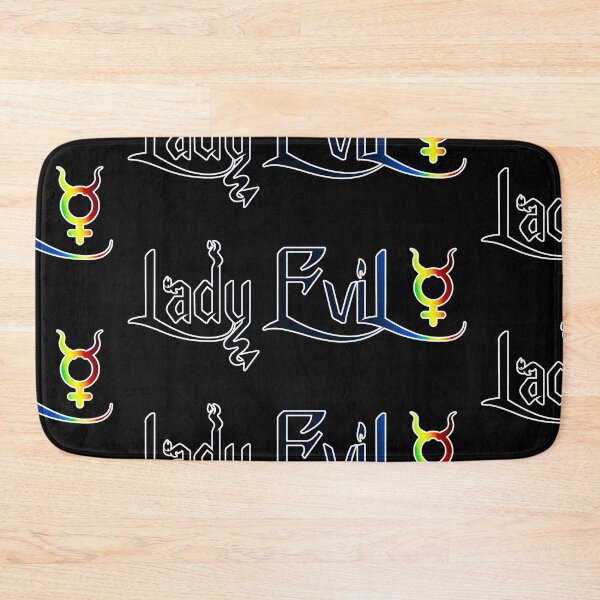 Item preview, Lady Evil with Horns designed and sold by The Tinfoil Mafia .