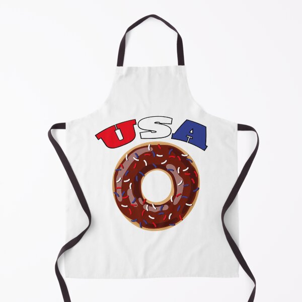 Item preview, USA Donut with Red White and Blue Sprinkles designed and sold by BlueSkyTheory.