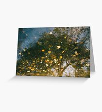 Autumn Reflection Greeting Card