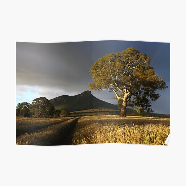 Wild Light over the Grampians, Dunkeld, Australia Poster