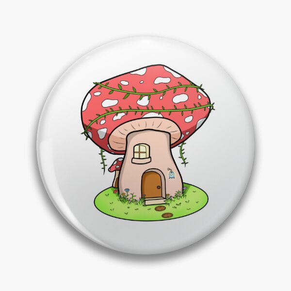 Item preview, Mushrooms house  designed and sold by Tsuki ByTsuki.