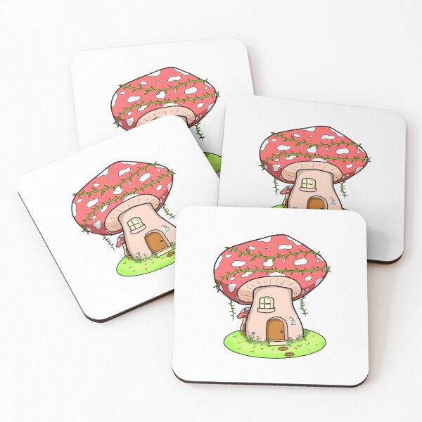 Item preview, Mushrooms house  designed and sold by Tsuki ByTsuki.