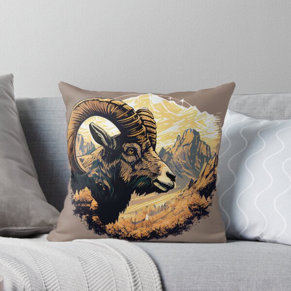 Item preview, Rocky Retreat American Mountain Goat designed and sold by mcmtdesigns.