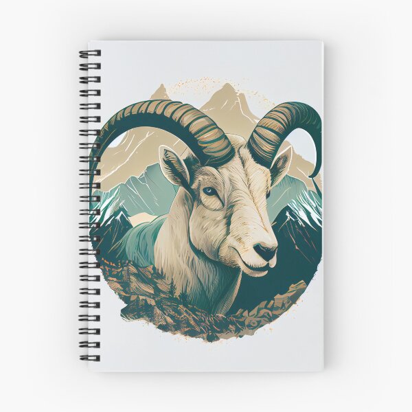 Item preview, High Altitude Mountain Goat  designed and sold by mcmtdesigns.