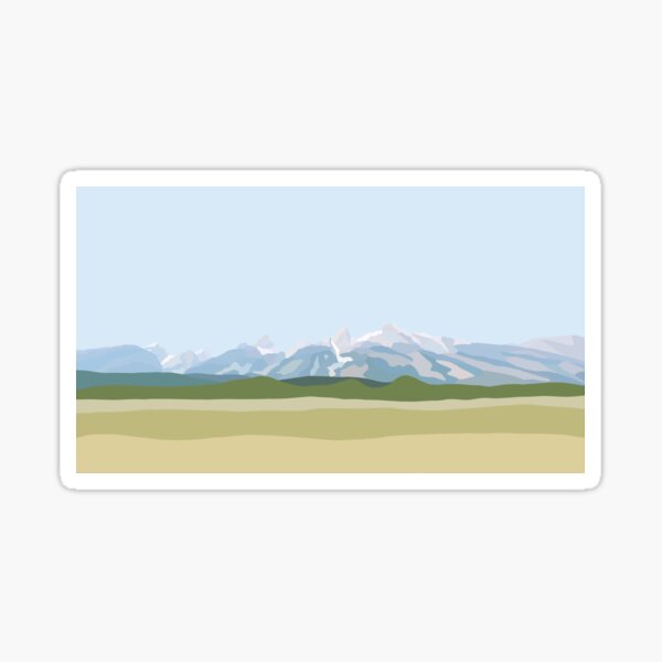 Item preview, Grand Teton National Park designed and sold by Color & Canvas.