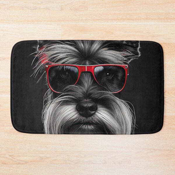 Item preview, Schnauzer Punk Red designed and sold by CKDigitalPrints.