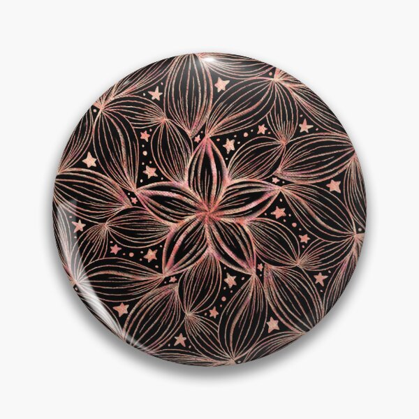 Item preview, Mandala Etching 2.16.23, Pink and Black  designed and sold by Kristi Duggins.