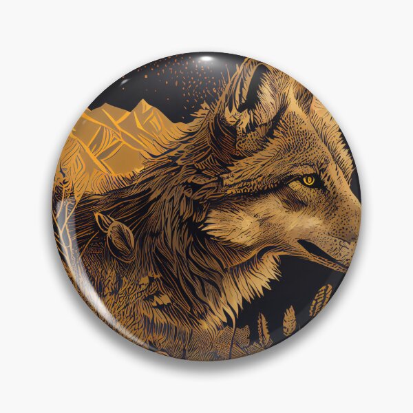 Item preview, Majestic Desert Hunter Coyote designed and sold by mcmtdesigns.