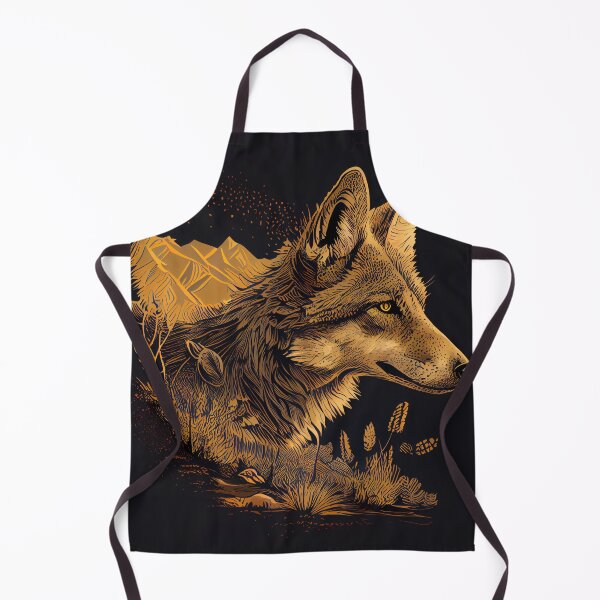 Item preview, Majestic Desert Hunter Coyote designed and sold by mcmtdesigns.