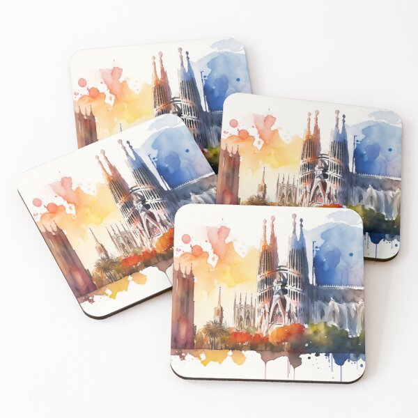 Item preview, Sagrada Família watercolor style designed and sold by Marc Alexander Kunze.