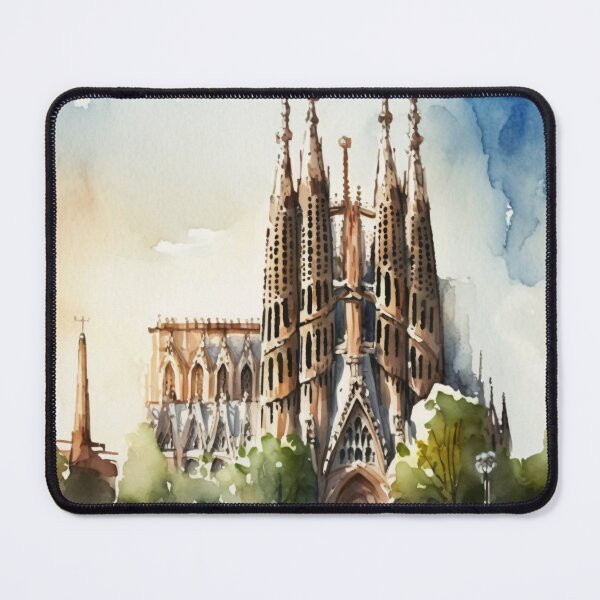 Item preview, Sagrada Família watercolor style designed and sold by Marc Alexander Kunze.