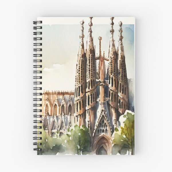 Item preview, Sagrada Família watercolor style designed and sold by Marc Alexander Kunze.