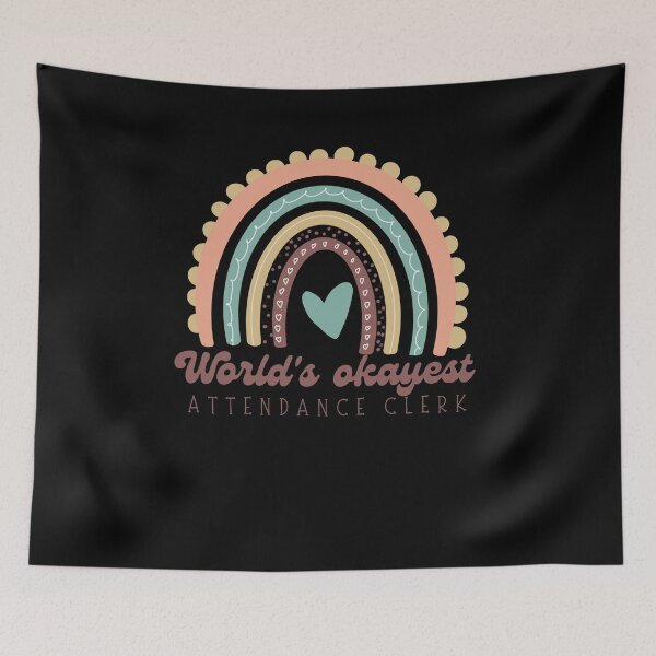 Item preview, Attendance clerk okayest men women school secretary designed and sold by Jeangel97.