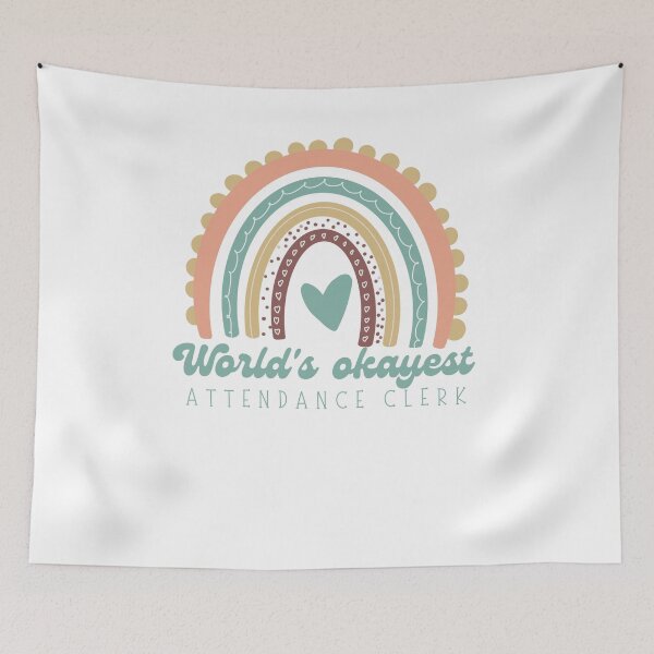 Item preview, Attendance clerk okayest men women school secretary designed and sold by Jeangel97.