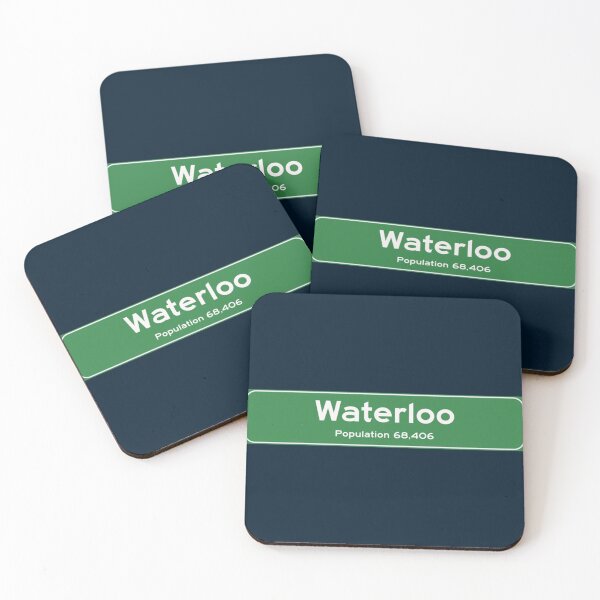 Item preview, Waterloo Iowa Road Sign   designed and sold by Genrenrend.