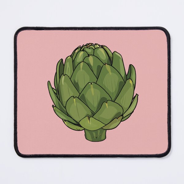 Item preview, Artichoke cartoon illustration designed and sold by Misscartoon.