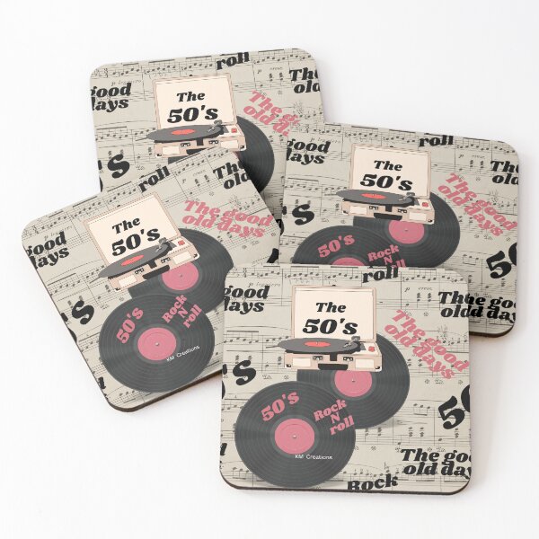 Item preview, The good old rock and roll days, them 50s and 60s - in the 50s, designed and sold by K.M. Creations.