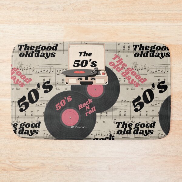 Item preview, The good old rock and roll days, them 50s and 60s - in the 50s, designed and sold by K.M. Creations.