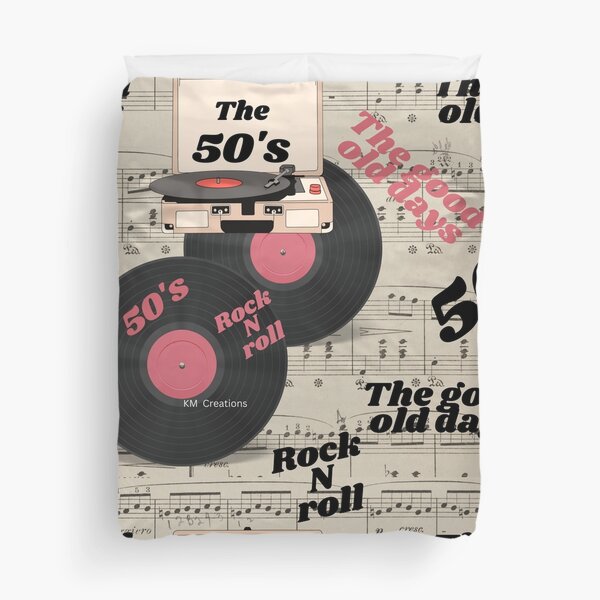 Item preview, The good old rock and roll days, them 50s and 60s - in the 50s, designed and sold by K.M. Creations.