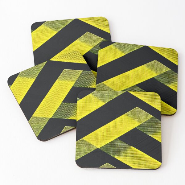 Item preview, Abstract Yellow and Black designed and sold by calibrit.