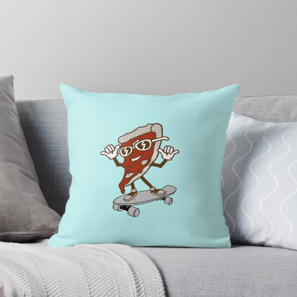 Item preview, Funny Skateboard Flying Pizza designed and sold by InspiredForever.