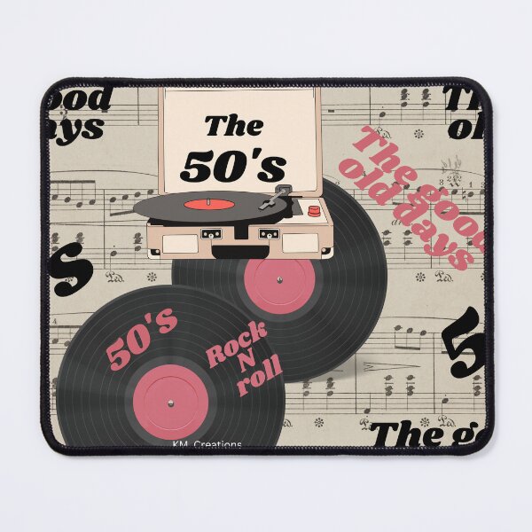 Item preview, The good old rock and roll days, them 50s and 60s - in the 50s, designed and sold by K.M. Creations.