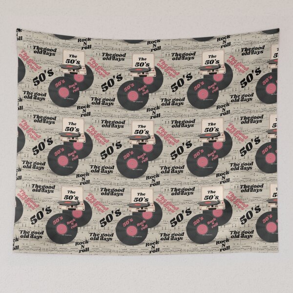 Item preview, The good old rock and roll days, them 50s and 60s - in the 50s, designed and sold by K.M. Creations.