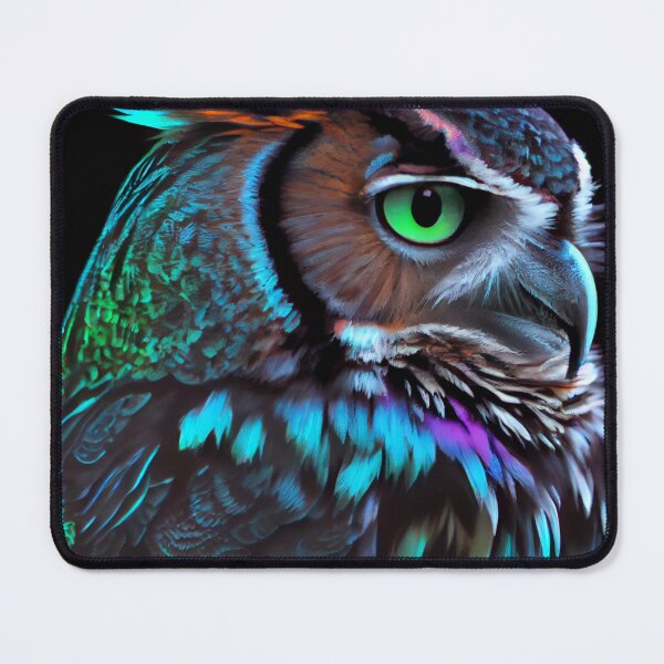 Item preview, Electric Feathered Hunter Owl designed and sold by mcmtdesigns.