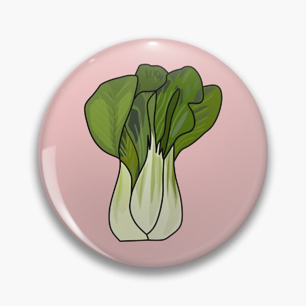 Item preview, Bok choy cartoon illustration designed and sold by Misscartoon.