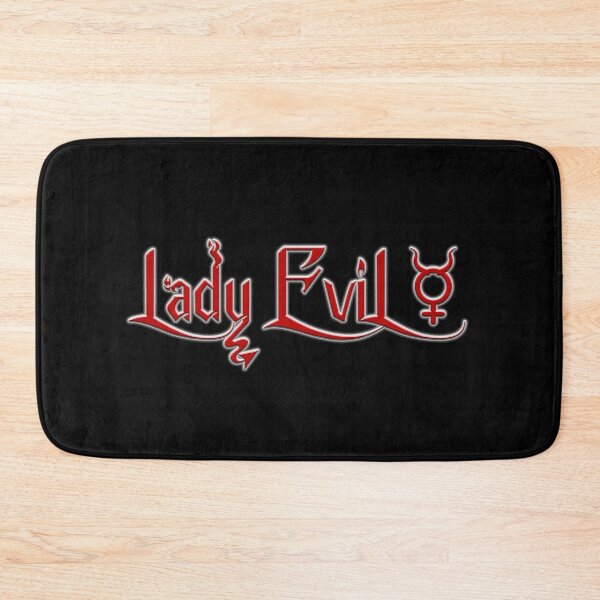 Item preview, Lady Evil Horned Sign designed and sold by The Tinfoil Mafia .