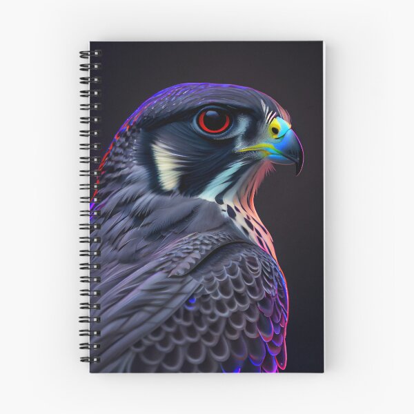 Item preview, Neon Flight A Peregrine Falcon designed and sold by mcmtdesigns.