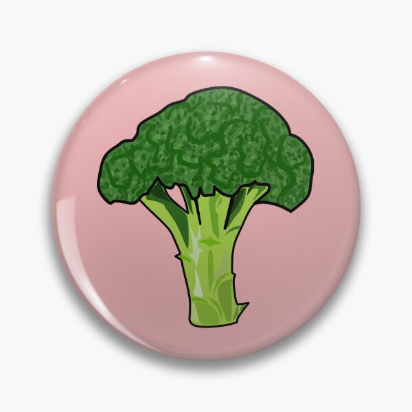 Item preview, Broccoli cartoon illustration designed and sold by Misscartoon.