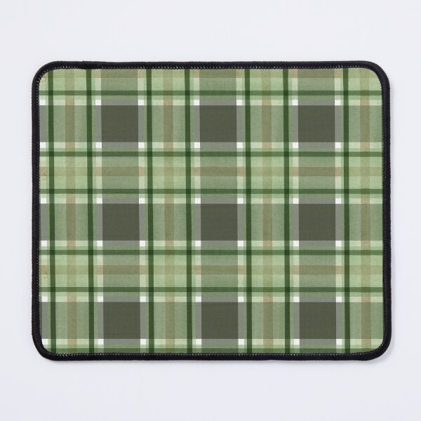 Item preview, Celery Green and Brown watercolor plaid 2 designed and sold by Daily Miracles.
