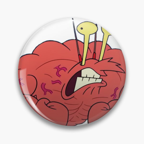 Item preview, Larry the Lobster Flexing Sticker  designed and sold by laiheirouyrp.