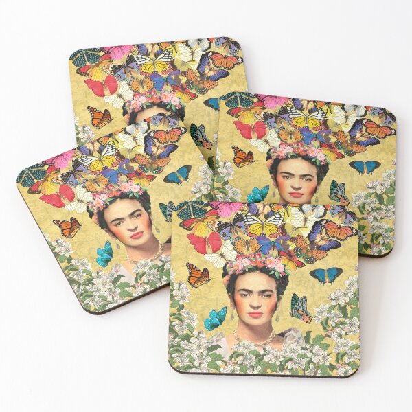 Item preview, Frida Kahlo Yellow Butterflies designed and sold by Muycote.