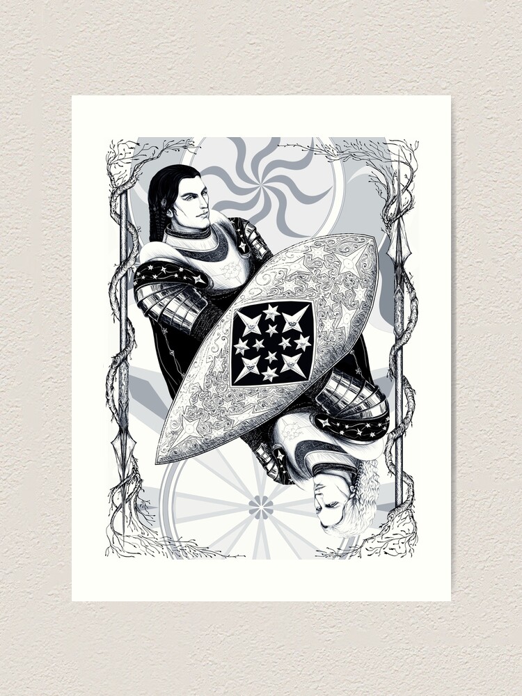 Alternate view of Scion of Kings (mono) Art Print