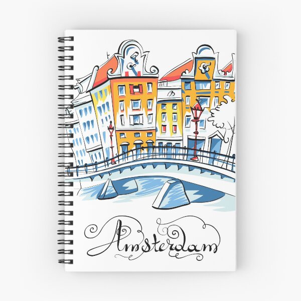 Item preview, City view of Amsterdam designed and sold by kavalenkavart.
