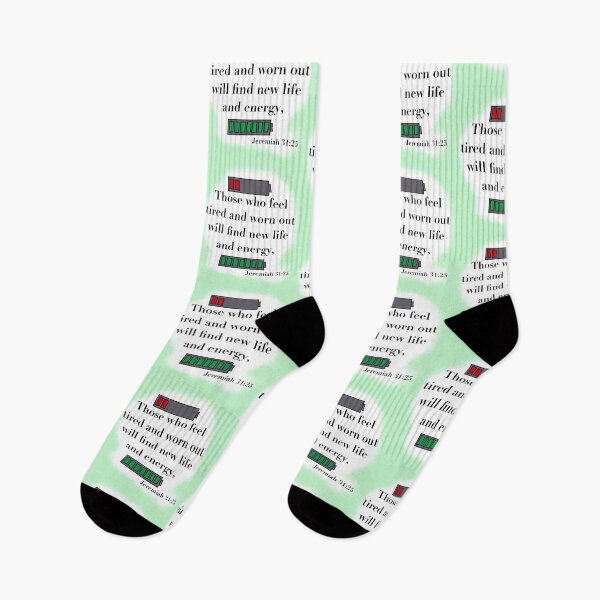 Item preview, Tired and New Life, Jeremiah 31:25 designed and sold by luckymurph.