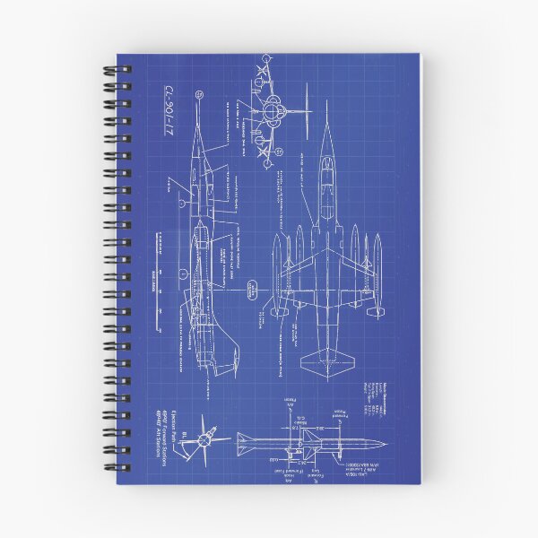 Item preview, F-104 and AIM-7 Sparrow Blueprint A3 designed and sold by Aiden's Wares.