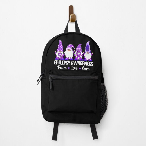 Item preview, Funny cute Gnomes Peace hope love epilepsy Awareness month  designed and sold by guyebeder.