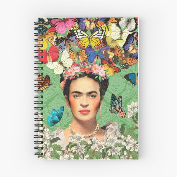 Item preview, Frida Kahlo Green Butterflies designed and sold by Muycote.