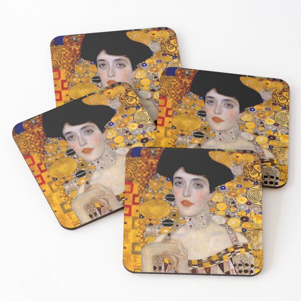 Item preview, GUSTAV KLIMT Vintage 1906 Adele Bloch-Bauer Portrait Jewelry Print      designed and sold by guguamoojidr.