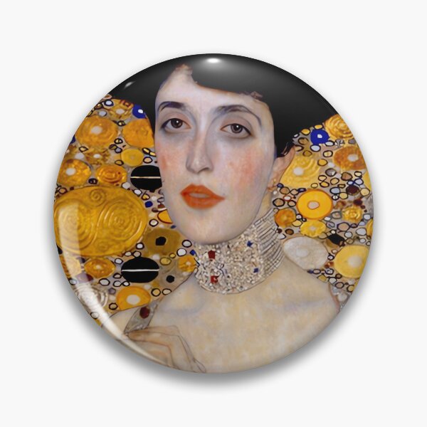 Item preview, GUSTAV KLIMT Vintage 1906 Adele Bloch-Bauer Portrait Jewelry Print      designed and sold by guguamoojidr.