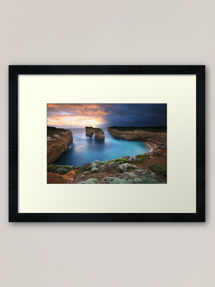 Alternate view of Island Arch, Great Ocean Road, Australia Framed Art Print