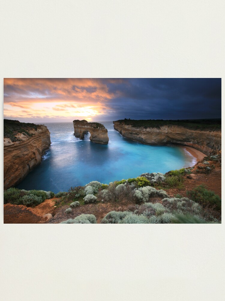 Alternate view of Island Arch, Great Ocean Road, Australia Photographic Print