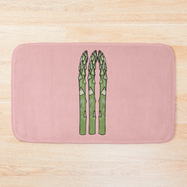 Item preview, Asparagus cartoon illustration designed and sold by Misscartoon.