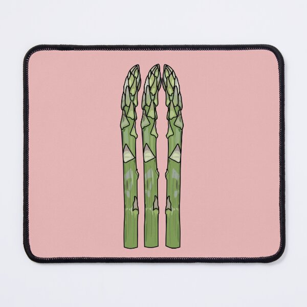 Item preview, Asparagus cartoon illustration designed and sold by Misscartoon.