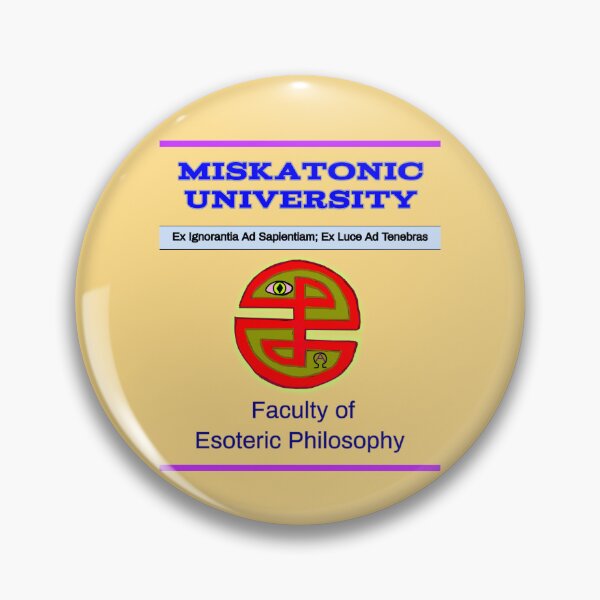 Item preview, Miskatonic University, Faculty of Esoteric Philosophy (3) designed and sold by thalasson.