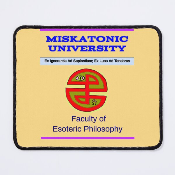 Item preview, Miskatonic University, Faculty of Esoteric Philosophy (3) designed and sold by thalasson.