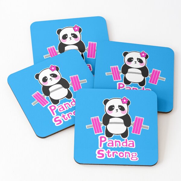 Item preview, Panda swole, panda strong, fitness, strong girl, girls who lift designed and sold by Tim Addison.